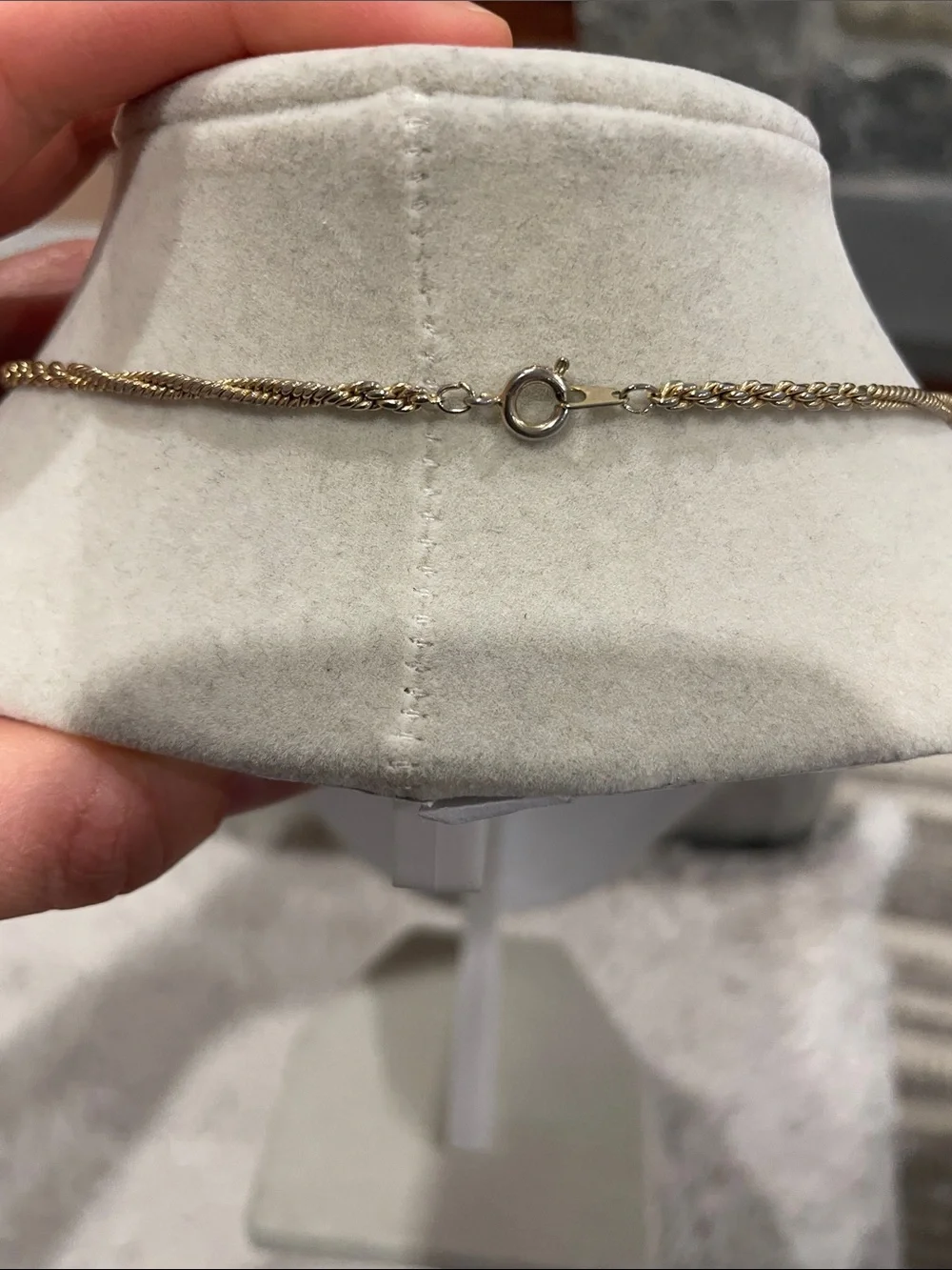 Elegant Gold-Tone Rope Chain Necklace - Women Jewelry